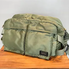 PORTER TOKYO ポーター 東京 吉田カバン TANKER タンカー 2WAY ショルダーバッグ ウエストバッグ セージグリーン オリーブ カーキ