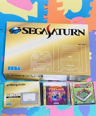 セガサターン 本体+パワーメモリ×1 セガサターン ソフト×2