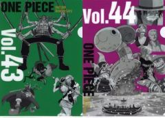 [중고] 클리어 파일 vol.43 & 44 히스토리 클리어 파일 세트 (2 장 세트) [이치 반 쿠지 원피스 vol.100 Anniversary] N상