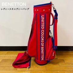 BENETTON レディース　キャディーバッグ　ゴルフバッグ　送料込み