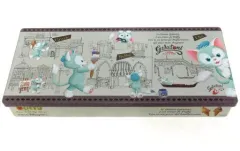 【中古】小物入れ・マルチケース・缶ケース ジェラトーニ(街/シルバー) 缶ケース(チョコレート) 「Duffy and Friends-ダッフィー＆フレンズ-」 東京ディズニーシー限定
