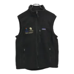 patagonia パタゴニア SYNCHILLA シンチラ フリースベスト アウトドア ブラック(メンズ M)中古 古着 U3963