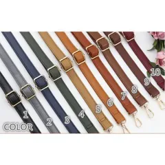 ショルダーストラップ 肩紐 ショルダーベルト バッグ用 20色 単品 付け替え PUレザー製 ccmvb0914p096