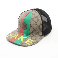 GUCCI グッチ FAKE NOT GGスプリーム キャップ GUCCI グッチ FAKE NOT GGスプリーム キャップ - メルカリ