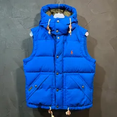 M Polo ポロ Ralph Lauren(ラルフローレン) フード ダウンジャケット ベスト