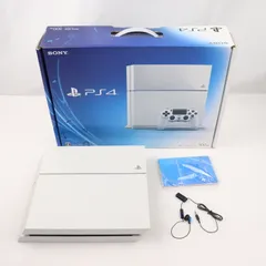 (本体) PlayStation 4(プレイステーション4) グレイシャー・ホワイト HDD500GB SCE(CUH-1100AB02)