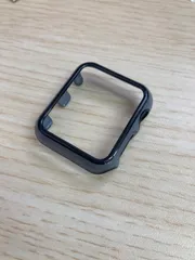 グレー アップルウォッチ カバー ケース AppleWatch レディース かわいい おしゃれ 側面 保護枠 保護ケース 40mm 41mm 42mm 44mm 45mm シリーズ se 9/8/7/6/5/4 対応