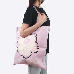 マリメッコ marimekko トートバッグ サブバッグ 北欧 花柄 フラワー VANKKA UNIKKO PLACEMENT KIOSKI BAG ピンク 094178 870