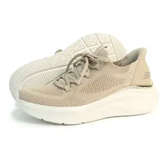 【新品】SKECHERS スケッチャーズ スニーカー レディース スリップインズ ボブス スポート B ラブ トゥルー デライト 117617 TPE トープ BOBS B LOVE