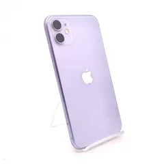 iPhone 11 128GB パープル au 白ロム 動作確認済 85%【全額返金保証】【最速発送】