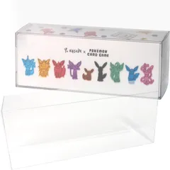 EYESRAIL Boxx Guardian ポケモンカード用 BOX ローダー UVカット 国内製造 コレクション 透明 保管ケース (YU NAGABAセット.ラバープレイマットセット, [YU NAGABAセット.ラバープレイマットセット] [【1個】]