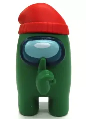 【中古】トレーディングフィギュア クルー(Elf Cap) 「Among Us-アモングアス- ミニフィギュア シリーズ1」