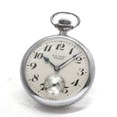 19セイコー プレシジョン 懐中時計  /　「廃」　昭37　1336　国鉄　15石 　/　絶版時計 /　19seiko-1280