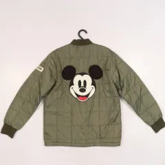 M Disney(ディズニー) ミッキーマウス ビッグロゴ キルティングジャケット （ 594 ）