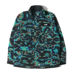 美品 A BATHING APE ア ベイシング エイプ ジャケット サイズ:L 23SS サーモグラフィー カモ M-65 ジャケット THERMOGRAPHY LOOSE FIT M-65 JACKET ブラック 黒 アウター ブルゾンのサムネイル