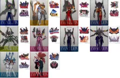 【中古】クリアファイル 全10種セット A4クリアファイル・ステッカーセット 「一番くじ エヴァンゲリオン ～使徒 、襲来～」 H賞