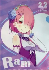 【中古】クリアファイル ラム(大塚真一郎先生描き下ろしver.) A4クリアファイル 「Re：ゼロから始める異世界生活 Re：ゼロから始めるラムとレムの誕生日生活2018 in渋谷マルイ」