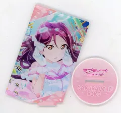 【中古】アクリルスタンド・アクリルパネル 桜内梨子 カード型アクリルスタンド Aqours vol.2 「ラブライブ!サンシャイン!! キャラポップフェス」