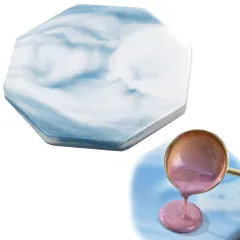 【在庫処分】シーリングワックス スタンプ台 シーリングスタンプ 封印 断熱パッド スタンプ板 封蝋専門道具 結婚式/祝福/告白 シーリングワックス用 冷却ツール 綺麗に剥がせる DIY 手作り 初心者キット 八角形