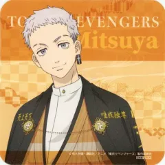 【中古】マグカップ・湯のみ 三ツ谷隆(等身イラスト) カフェ特製コースター 「東京リベンジャーズ×SMILE BASE CAFE」 メニュー注文特典 BOX A