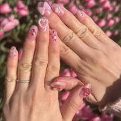 ハンドメイドネイルチップ ディズニーネイル - メルカリ