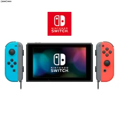 (本体)マイニンテンドーストア限定 Nintendo Switch(ニンテンドースイッチ) カスタマイズ Joy-Con(L) ネオンブルー/(R) ネオンレッド Joy-Conストラップ グレー(HAC-S-KABAA) 任天堂