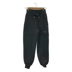 adidas by Stella McCartney / アディダスバイステラマッカートニー | Sweat Pants / FU0734 ロゴ ドローストリング スウェット イージーパンツ | XS | ブラック | レディース