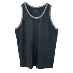 Champion 半袖 ロゴTシャツ XL チャコールグレー チャンピオン プルオーバー タンクトップ シンプル 古着卸 アメリカ仕入 a706-5674