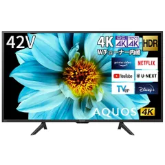 AQUOS SHARP4K液晶TV4T-C42DJ1/2023年製/未使用に近い AQUOS 4K DJ1ライン | テレビ：シャープ