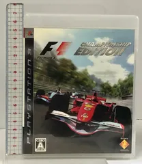 FORMULA ONE CHAMPIONSHIP EDITION ソニー・コンピュータエンタテインメント PS3