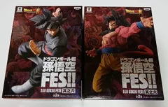 新品　ドラゴンボール超孫悟空FES!其の六　スーパーサイヤ人4孫悟空、悟空ブラックのセット