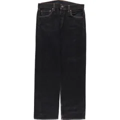 古着 リーバイス Levi's 501 ブラックデニム ストレートデニムパンツ メンズw31相当/eaa554405