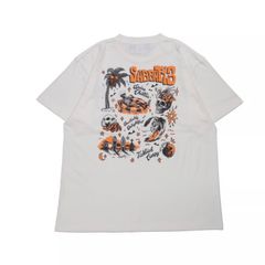 【SABBAT13】Tシャツ "VACATION T" / VANILLA WHITE