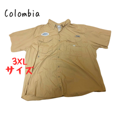 美品　古着　コロンビア　Colombia PFG 3XLサイズ　釣り　キャンプ　大きいサイズ