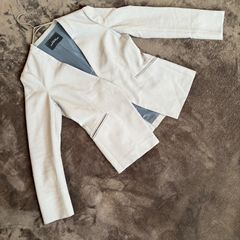 【UNITED ARROWS GREENLABELRELAXING】ジャケット/グレー（カーキ）/38/ポリエステル・レーヨン・ポリウレタン
