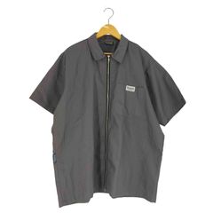 ユーズドフルギ USED古着 {{LOWLOW STREET WEAR}} ジップアップ ワークシャツ メンズ  2XL
