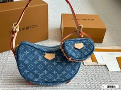 【今日特価】LV Monogram ホーンストラップ アジャスタブル スナイプバッグ with ミニチュアチャームバッグ
サイズ：24×15cm-MM輸入