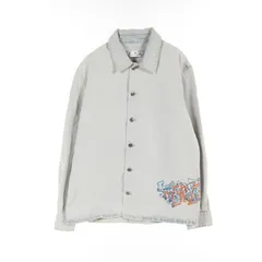 オフホワイト OFF-WHITE デニムジャケット GRAFFITI EMB DENIM OMYD048S23DEN001 ブルーグレー その他 デニムジャケット メンズ Used Aのサムネイル