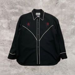 68.WACKO MARIA WOLF'S HEAD Western Shirt L/S (TYPE-1)【併売品】