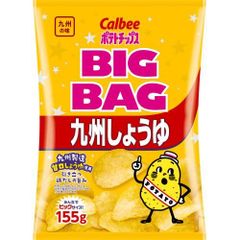 【地域限定品】ポテトチップス 九州しょうゆ BIGBAG 155g×12袋