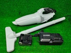 ◎日立工機 R14DA ハンディクリーナー バッテリ1個、充電器付 モータ異音無し 内部簡易清掃済み 動作確認済み
