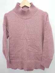 ◇ ⊇ RagOut ラグアウト ハイネック 長袖 ニット セーター サイズM ピンク レディース E  【1411070015341】