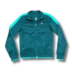 L NIKE(ナイキ) ダークグリーン ピンクスウッシュ ジャージ