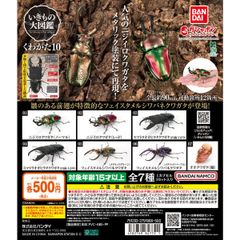 BANDAI いきもの大図鑑 くわがた10