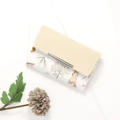 【rab】カラーオーダー可 シンプルミニ財布 うさぎ 受注生産 14日以内に発送