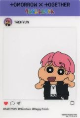 [중고] 캐릭터 카드 태현 SNS풍 클리어 카드 [TOMORROW X TOGETHER×크레용 신짱] 온라인 한정 상품 구입 특전