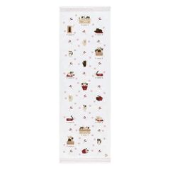 【特価セール】箱猫 布ごよみ ピンク フェイスタオル 約33×100cm コンテックス 45609-002 ｋｏｎｔｅｘ