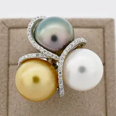 2024年最新】パールリング 真珠指輪 ゴールデンパールの人気アイテム