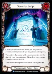 【中古】Flesh and Blood EVO080[R]：Security Script