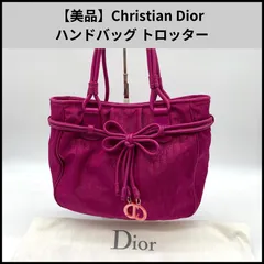 U106【美品】Christian Dior ハンドバッグ トロッター